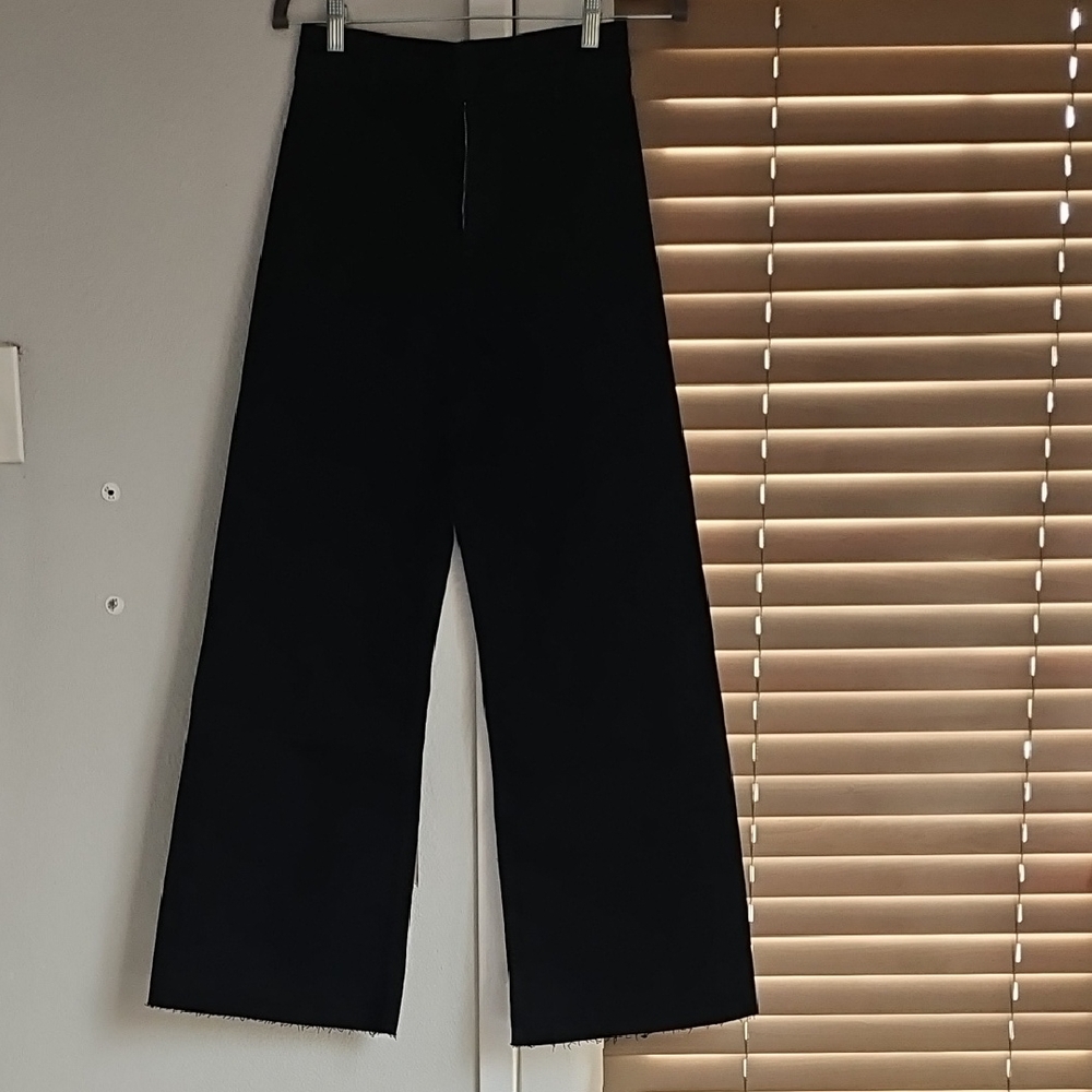Zara Black Wide Leg Pants